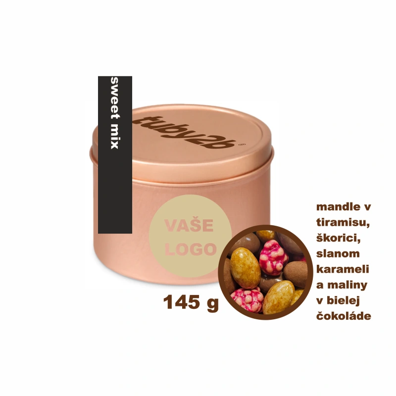 tuby2b® METAL ROSE GOLD sweet mix 145 g